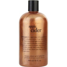 Philosophy by Philosophy Apple Cider - Shampoo, Shower Gel & Bubble Bath --480ml/16oz