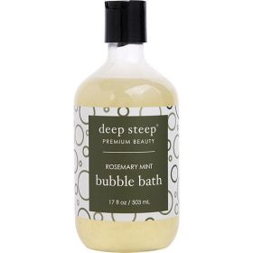 DEEP STEEP by Deep Steep ROSEMARY-MINT ORGANIC BUBBLE BATH 17 OZ