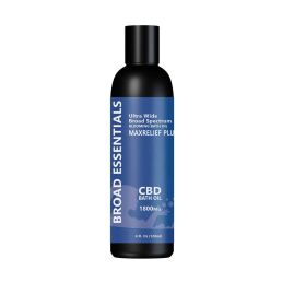 CBD Bath Oils (Scent: MaxRelief Plus | 1800mg (For Extreme Pain))